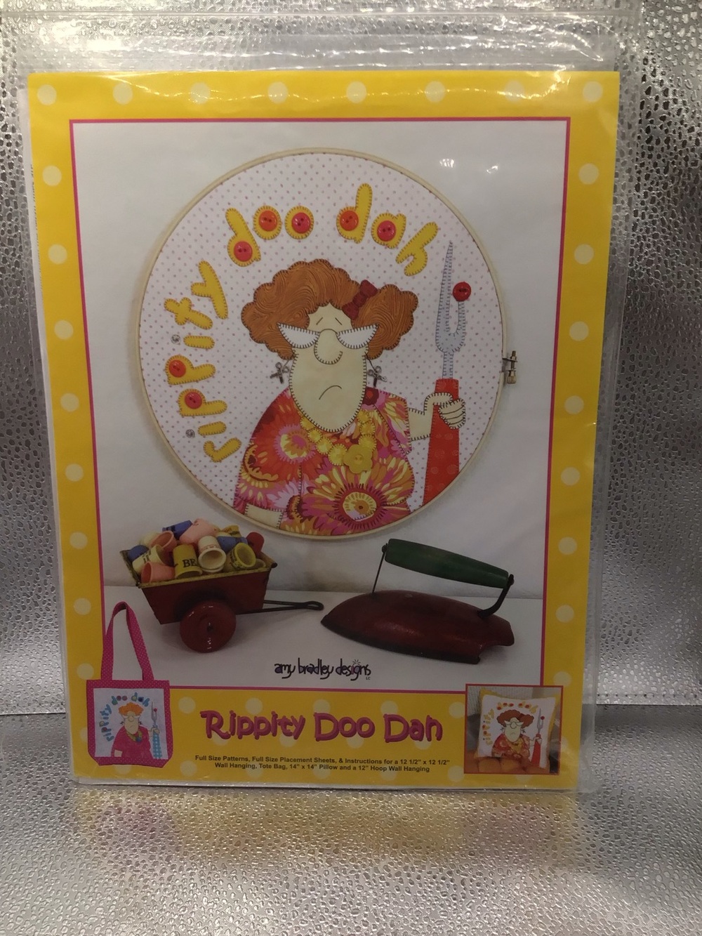 Rippity Doo Dah Wall Hanging - Yellow